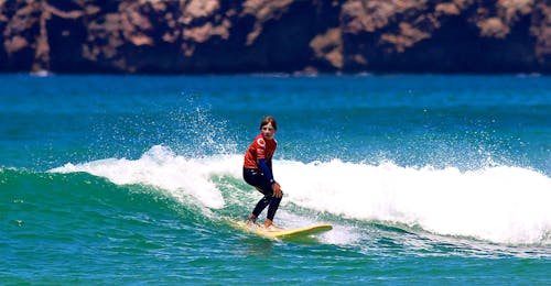 Curso de Surf en Carrapateira a partir de 6 años para surfistas avanzados con Amado Surf School.