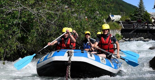Intense Rafting on the Guisane River from Rivières Evasion Serre-Chevalier.